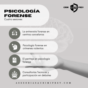 Curso: Psicología Forense 4 clases