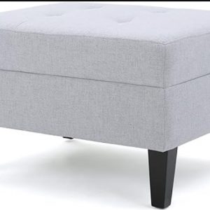 Taburete con cajón MOPIO gris