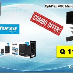 COMBO DELL OPTIPLEX Y UPS FORZA