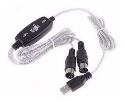 CABLE MIDI A USB