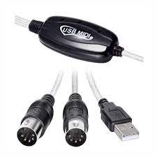 CABLE MIDI A USB