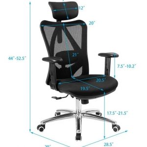 Silla de oficina ergonomica GIGANTEX