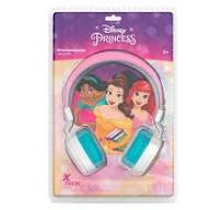 Audífonos Con Cable Xtech XTH-D274PS Con Micrófono Diseño Princesa De Disney