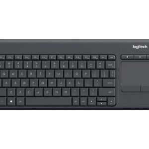 Logitech Wireless Touch Keyboard K400 Plus - Teclado - con panel táctil