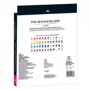 Crayones de madera Prismacolor junior caja con 48 Colores