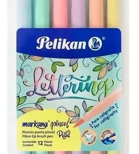 Marcadores Pelikan Lettering Pastel x12