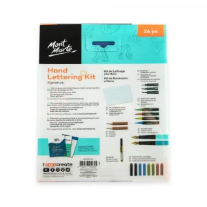 Kit Lettering 26 piezas Mont Marte