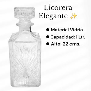 Licorera Elegante