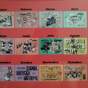 Calendario Mickey y sus amigos 2025 - Mooving