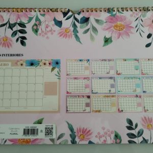 Calendario Mooving Flores 2025