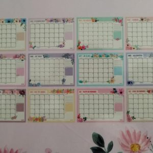 Calendario Mooving Flores 2025