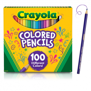 Crayón de madera Crayola 100 colores