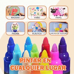 Marcadores Acrílicos 16 Colores YPlus