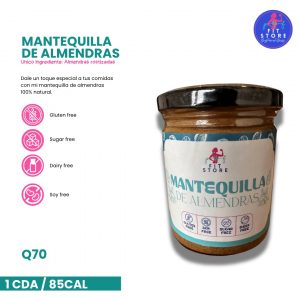 MANTEQUILLA DE ALMENDRAS