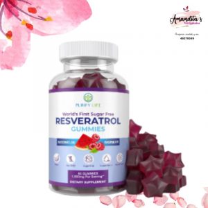 Gomitas De Resveratrol Sin Azúcar Purify Life - Potentes 150