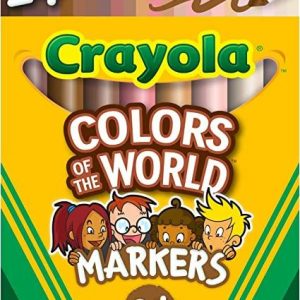 Marcador Crayola color of the world 24 colores