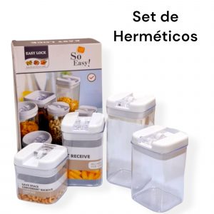 Set de Herméticos