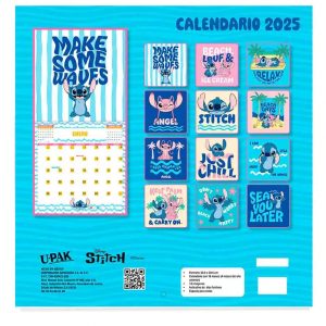 Calendario U-Pak Stitch 2025