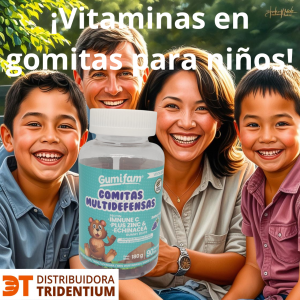 Vitaminas en gomitas Multidefensas