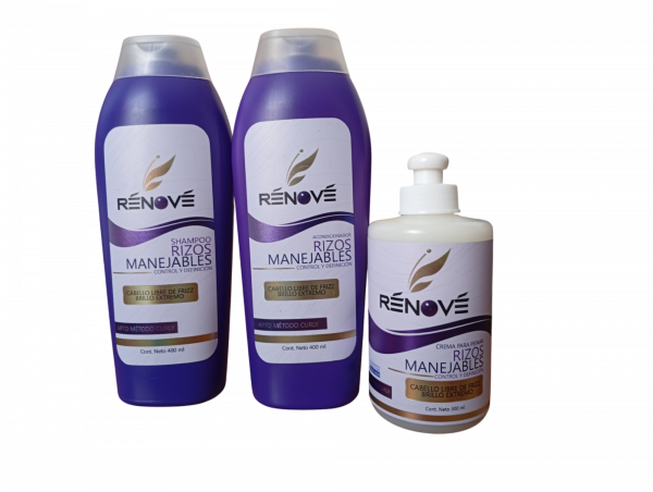 KIT RÉNOVÉ Rizos Manejables (Apto Método Curly)