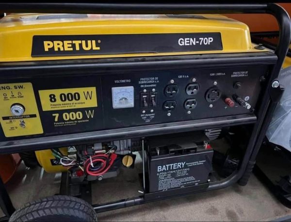 Generador PRETUL 8000 watts