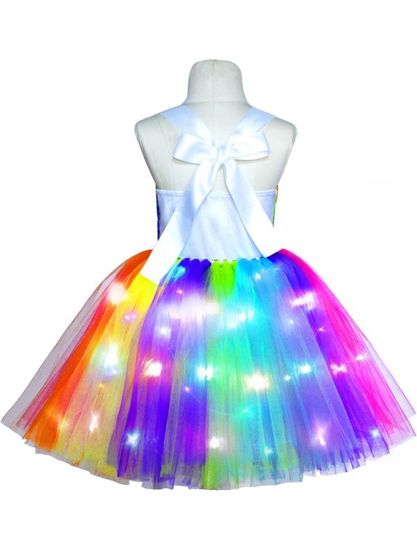 Vestido Unicornio luces Led