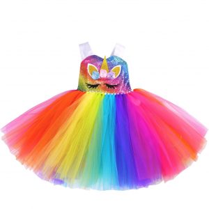 Vestido Unicornio luces Led