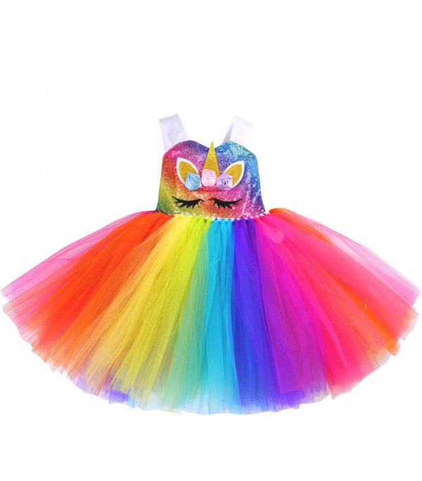 Vestido Unicornio luces Led