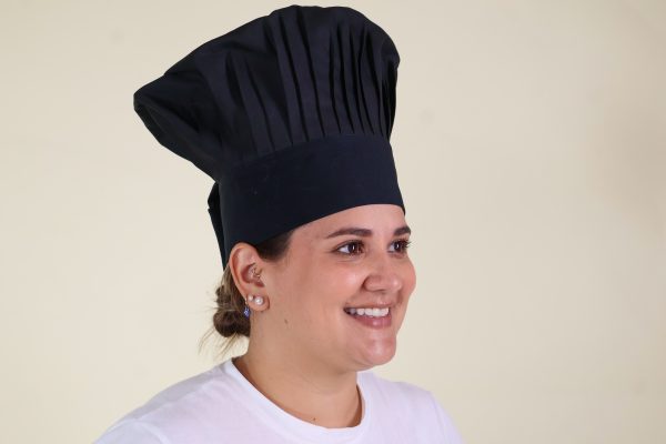 Gorro de cocina tipo Champiñon Negro - XEF