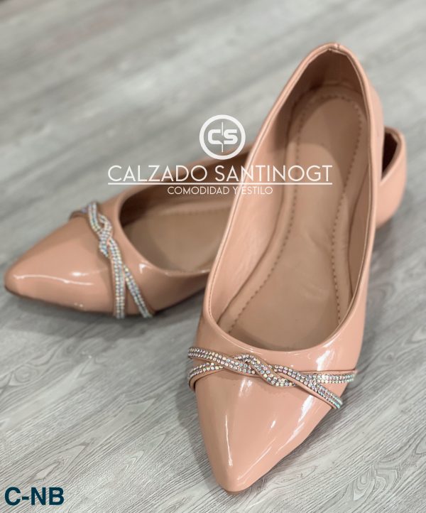 Lindas Zapatillas de charol o material lustrable, Envio Gratis