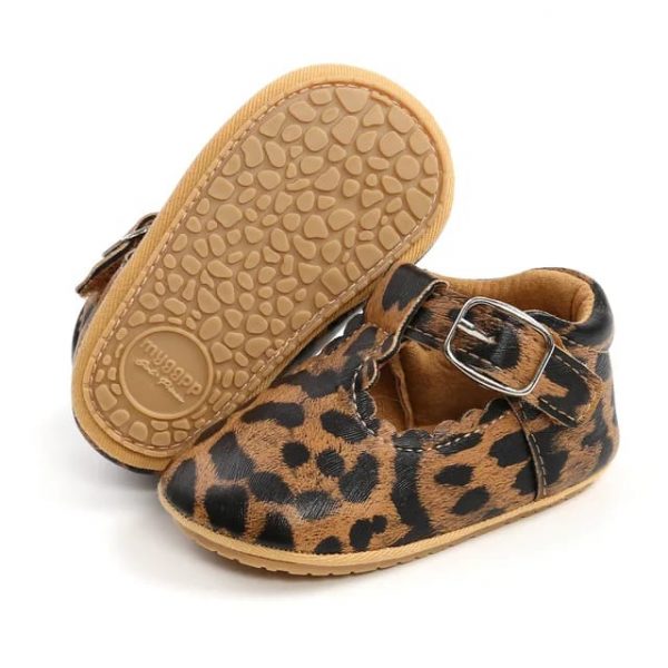 Zapatos estilo de leopardo