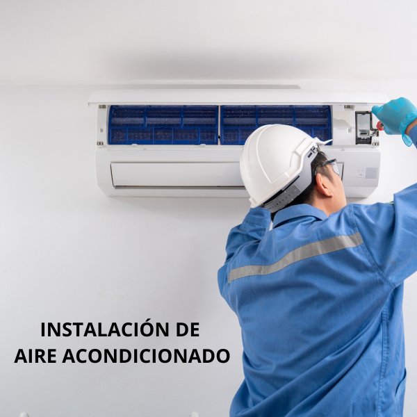 Instalación de aire acondicionado