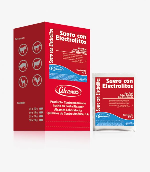 Suero oral con electrolitos Alcames