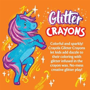 SET CRAYOLA CRAYON: Contiene 96 crayones, con 24 crayones neón, metálicos, perlados y con glitter