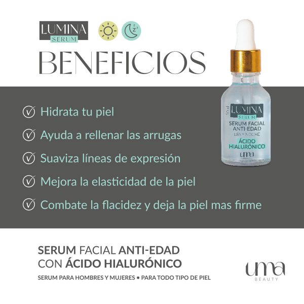 serum anti edad con acido hualuronico uma beauty