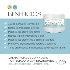 Combo Crema Potenciadora con Niacinamida + Lumina Serum Anti Edad con Retinol