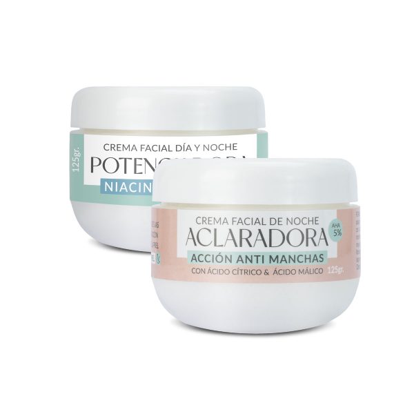 Combo Crema Aclaradora + Crema Potenciadora Uma Beauty